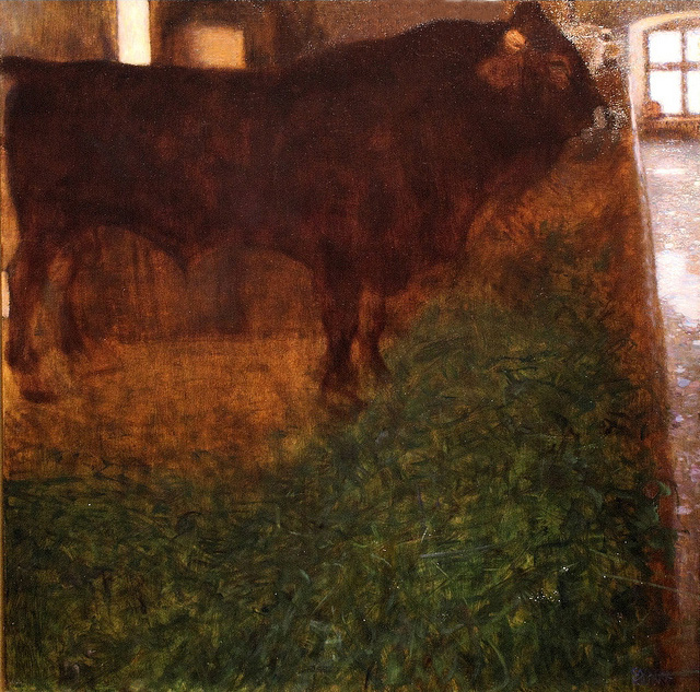 Gustav Klimt - The Black Bull 1900